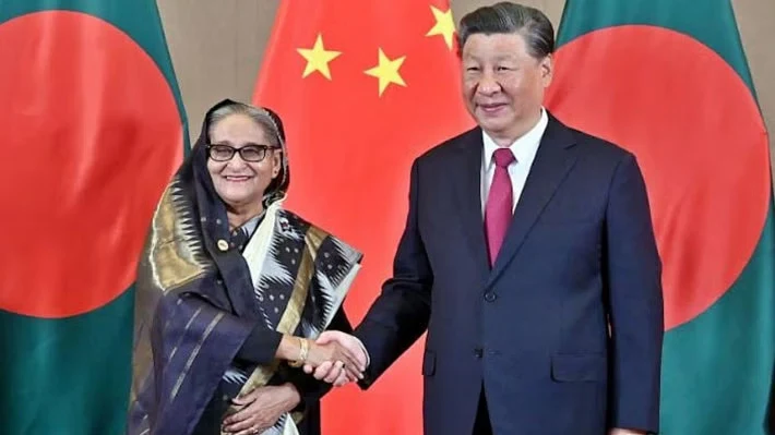 Sheikh Hasina and Xi Jinping My News Bangladesh