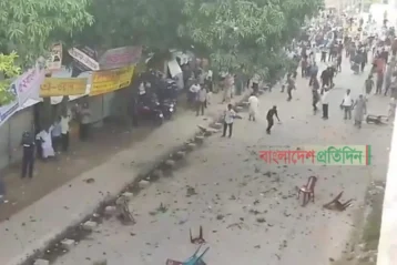 Awami League Clash in Mithapukur Leaves 40 Injured My News Bangladesh