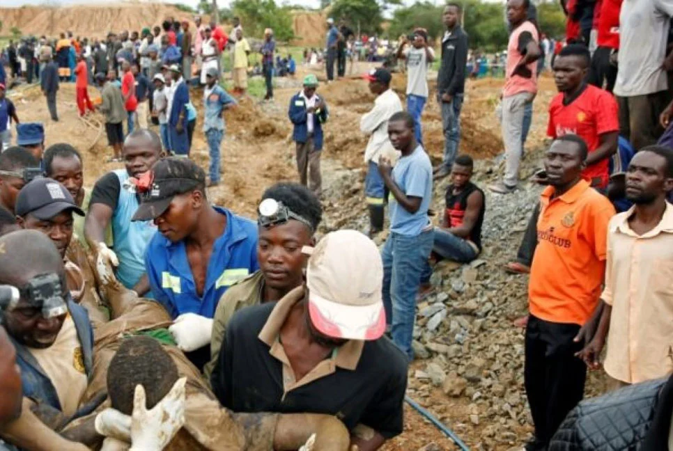 30 workers trapped underground after collapsing mine in Zambia
