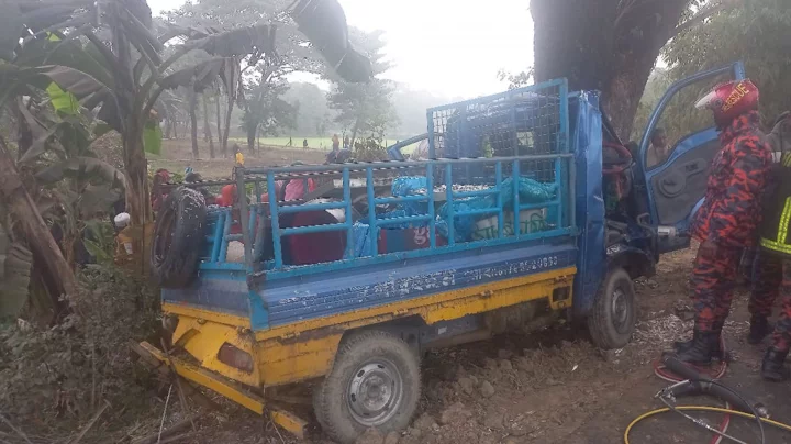 Sunamganj pickup hits tree killing 3